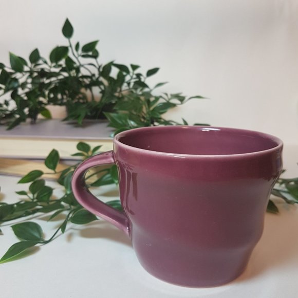 Starbucks 2014 Plum Purple Swirl Mug Teacup 2014 Starbucks Plum Purple Mug - Picture 11 of 13